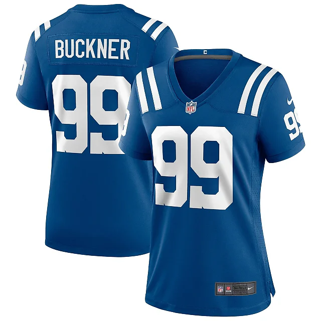 Zennovawear DeForest Buckner Indianapolis Colts Women's Game Player Jersey - Royal