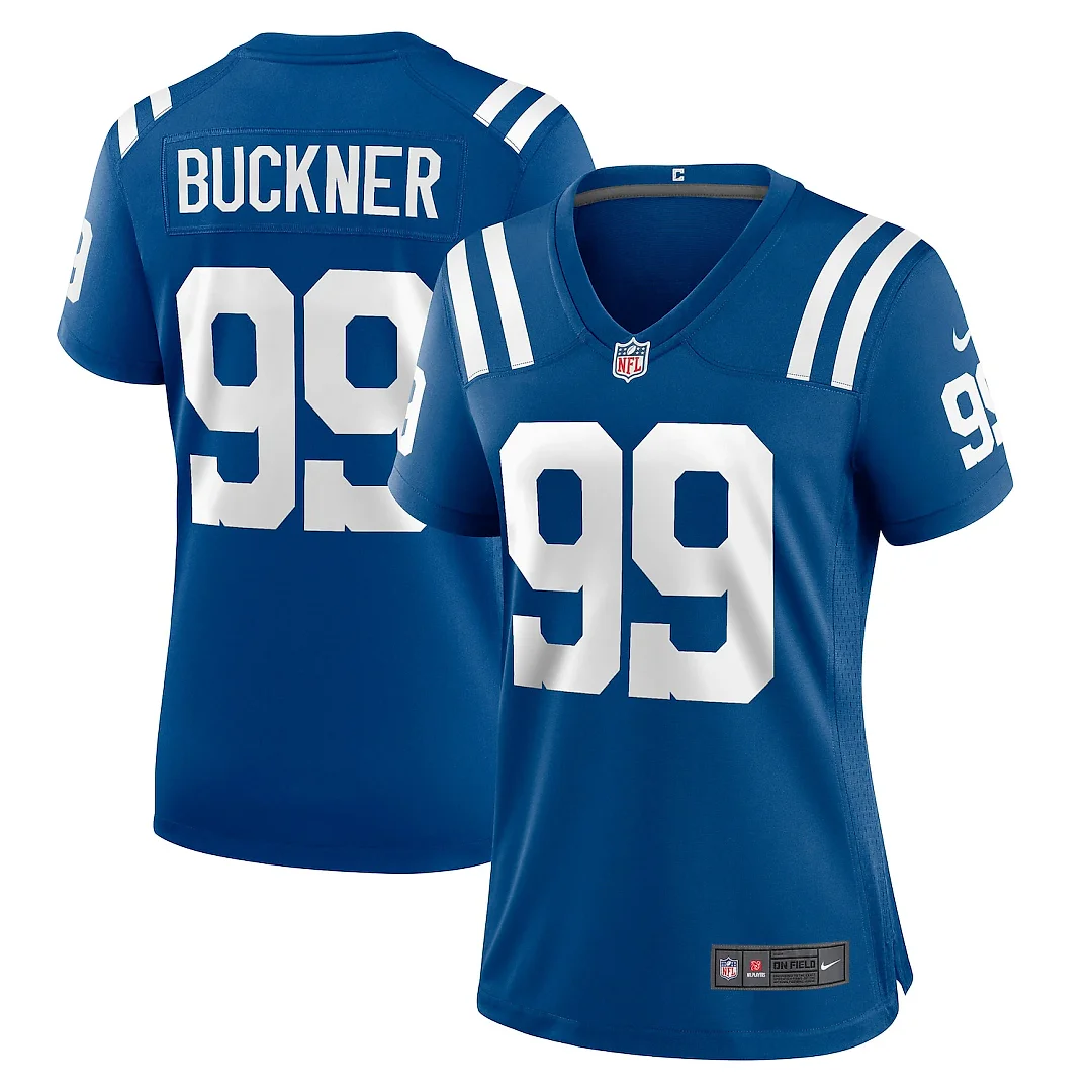 Zennovawear DeForest Buckner Indianapolis Colts Women's Game Jersey - Royal