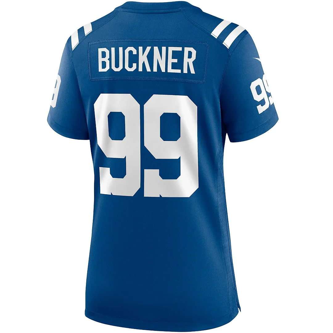Zennovawear DeForest Buckner Indianapolis Colts Women's Game Player Jersey - Royal