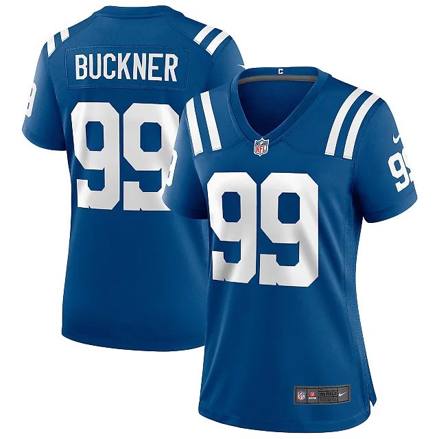 Zennovawear DeForest Buckner Indianapolis Colts Women's Game Player Jersey - Royal