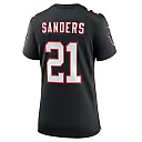 Zennovawear Deion Sanders Atlanta Falcons Women's Alternate Retired Player Game Jersey - Black