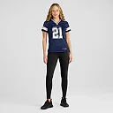 Zennovawear Deion Sanders Dallas Cowboys Women's Team Retired Player Game Jersey - Navy