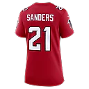 Zennovawear Deion Sanders Atlanta Falcons Women's Retired Player Game Jersey - Red