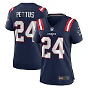 Zennovawear Dell Pettus New England Patriots Women's Game Jersey - Navy