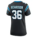 Zennovawear Demani Richardson Carolina Panthers Women's Team Game Jersey - Black