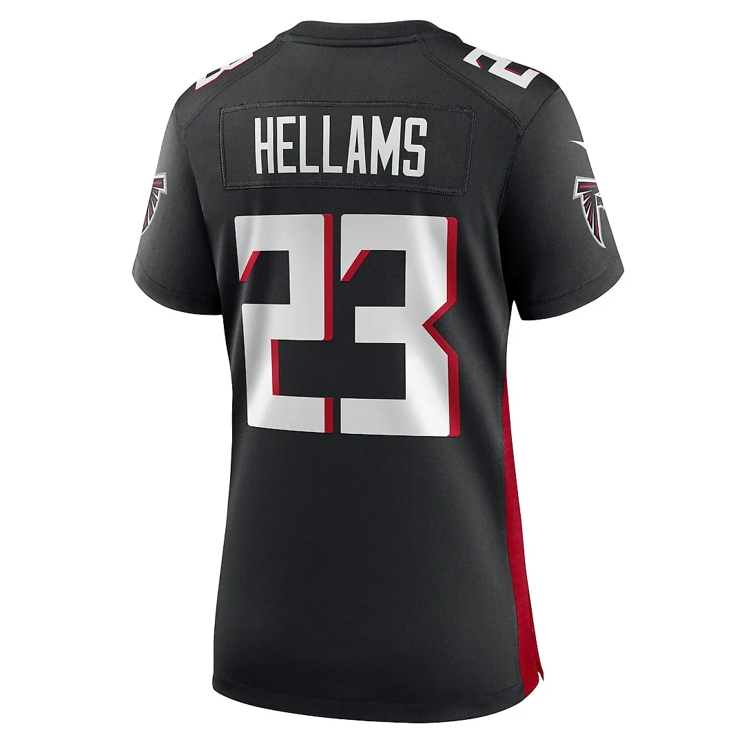 Zennovawear DeMarcco Hellams Atlanta Falcons Women's Game Jersey - Black