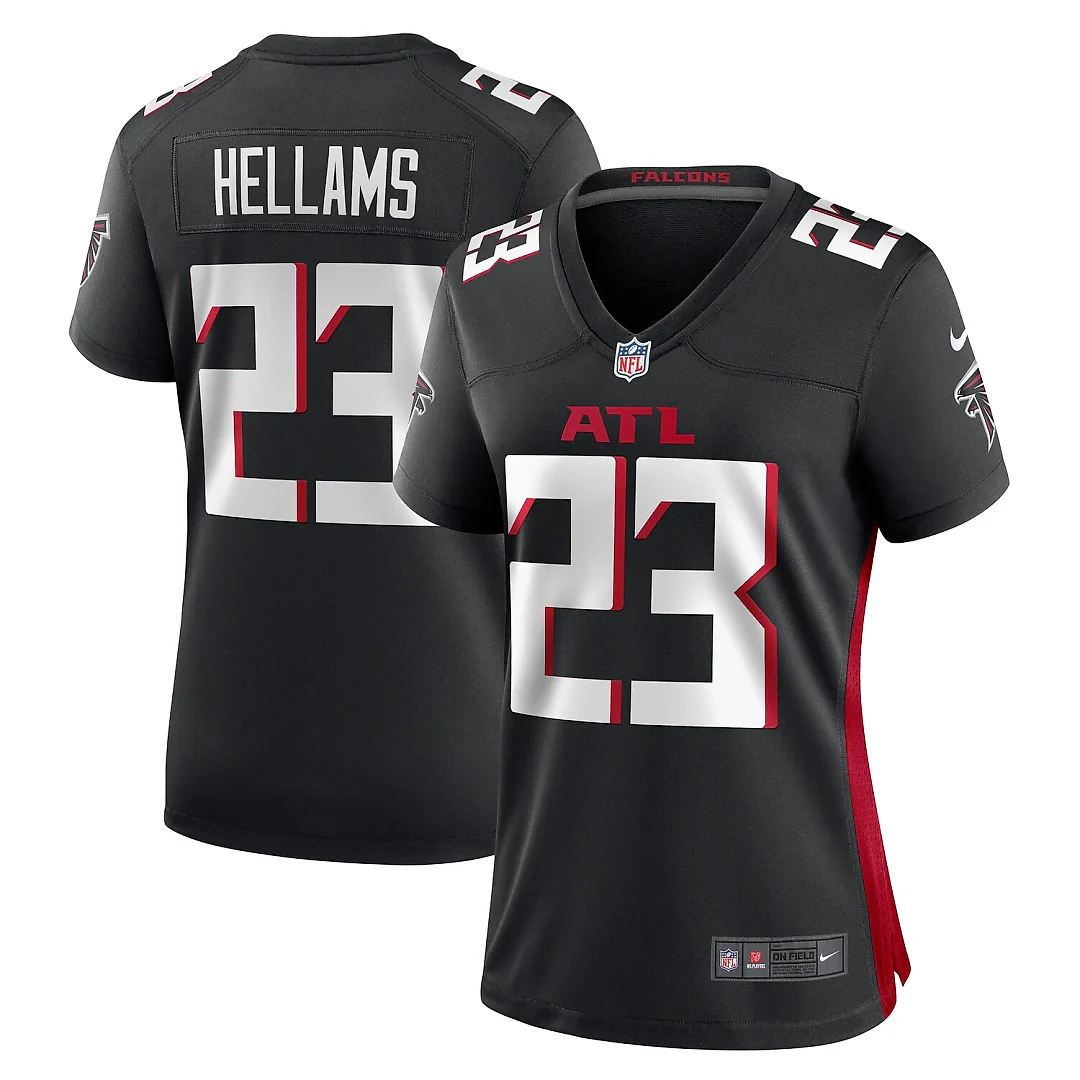 Zennovawear DeMarcco Hellams Atlanta Falcons Women's Game Jersey - Black