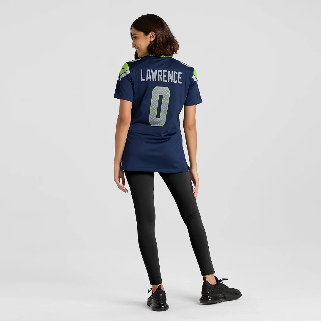 Zennovawear DeMarcus Lawrence Seattle Seahawks Women's Team Game Jersey - College Navy