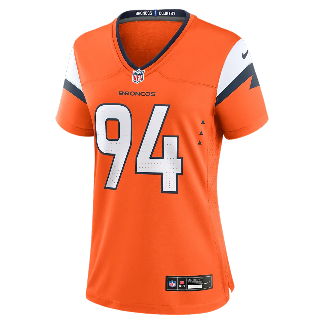Zennovawear DeMarcus Ware Denver Broncos Women's Team Retired Game Jersey - Orange