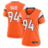 Zennovawear DeMarcus Ware Denver Broncos Women's Team Retired Game Jersey - Orange