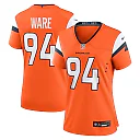 Zennovawear DeMarcus Ware Denver Broncos Women's Team Retired Game Jersey - Orange