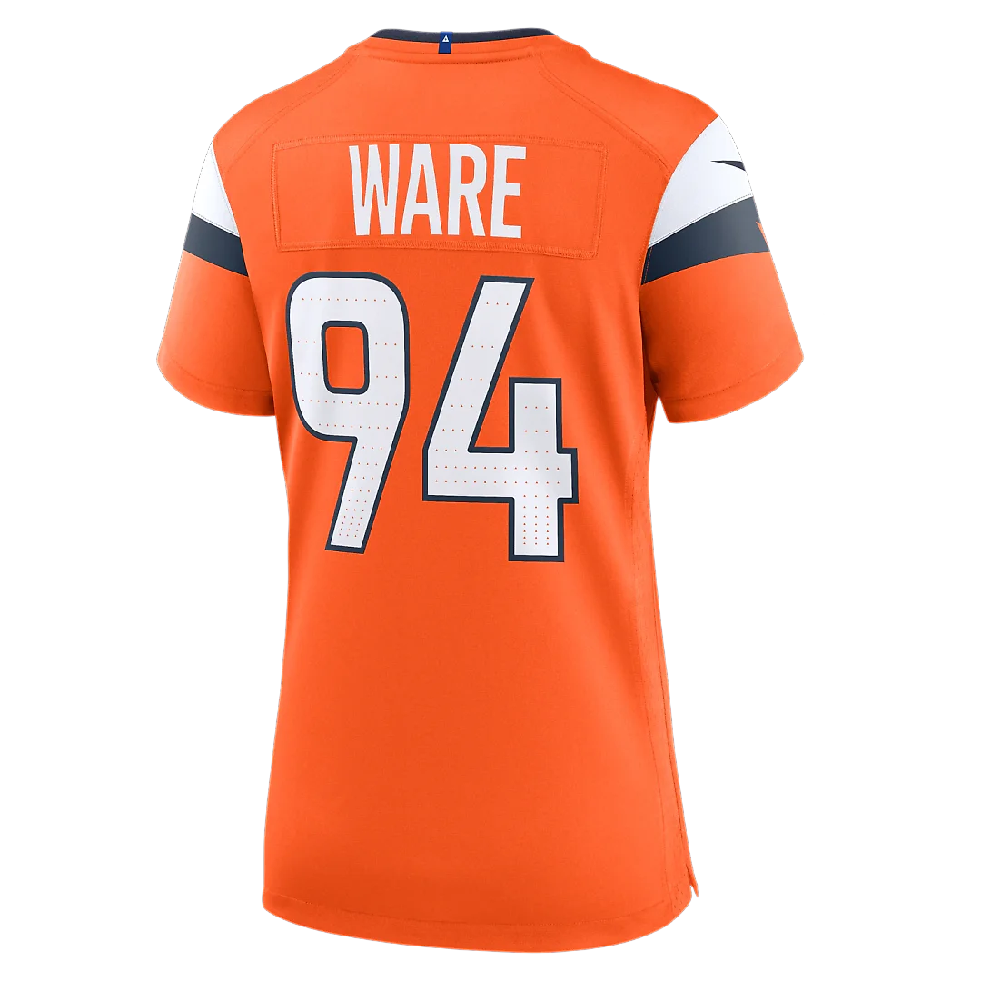 Zennovawear DeMarcus Ware Denver Broncos Women's Team Retired Game Jersey - Orange