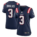 Zennovawear Demario Douglas New England Patriots Women's Game Jersey - Navy