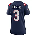 Zennovawear Demario Douglas New England Patriots Women's Game Jersey - Navy
