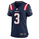 Zennovawear Demario Douglas New England Patriots Women's Game Jersey - Navy