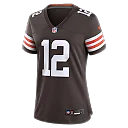 Zennovawear Denzel Boston Cleveland Browns Women's Team Game Jersey - Brown