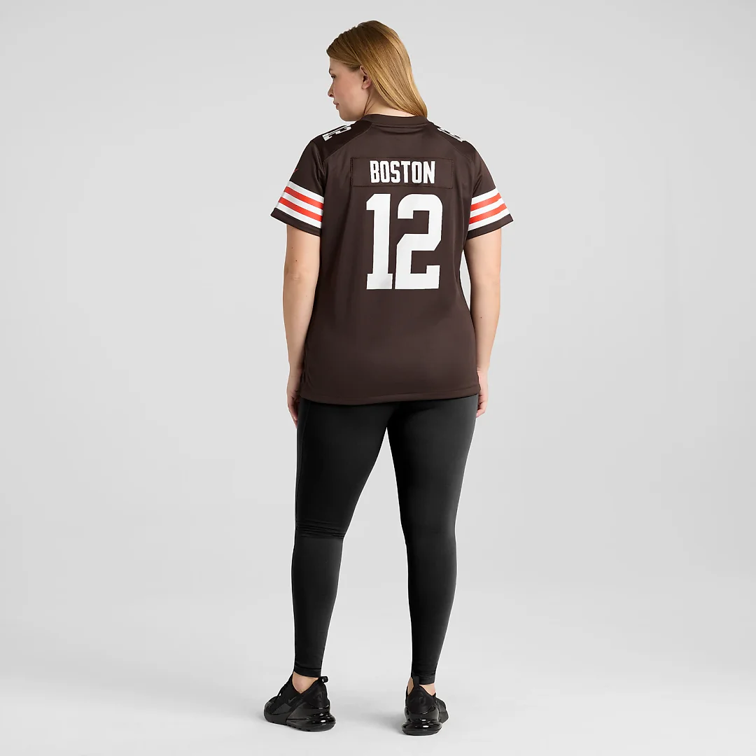 Zennovawear Denzel Boston Cleveland Browns Women's Team Game Jersey - Brown