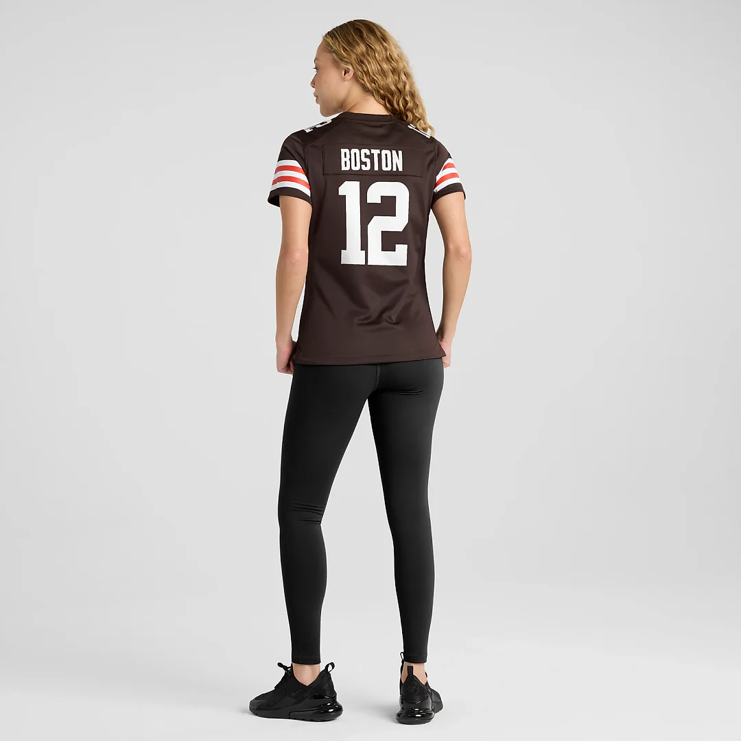 Zennovawear Denzel Boston Cleveland Browns Women's Team Game Jersey - Brown
