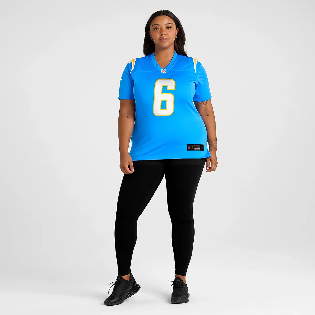 Zennovawear Denzel Perryman Los Angeles Chargers Women's Game Jersey - Powder Blue