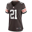 Zennovawear Denzel Ward Cleveland Browns Women's Player Game Jersey - Brown