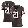 Zennovawear Denzel Ward Cleveland Browns Women's Player Game Jersey - Brown
