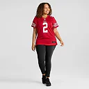 Zennovawear Deommodore Lenoir San Francisco 49ers Women's Game Jersey - Scarlet