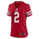 Zennovawear Deommodore Lenoir San Francisco 49ers Women's Game Jersey - Scarlet