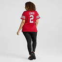Zennovawear Deommodore Lenoir San Francisco 49ers Women's Game Jersey - Scarlet