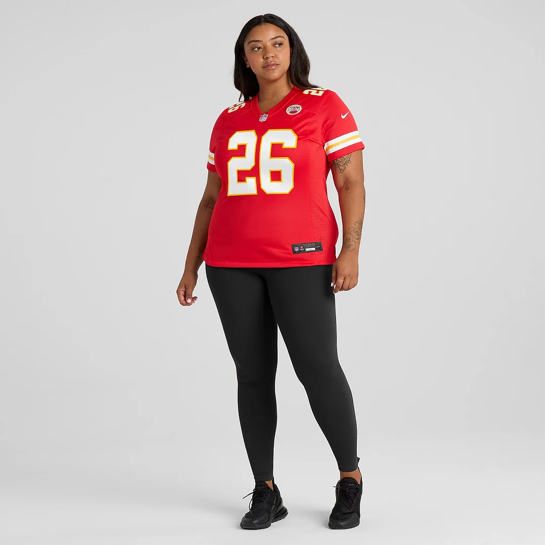 Zennovawear Deon Bush Kansas City Chiefs Women's Game Player Jersey - Red
