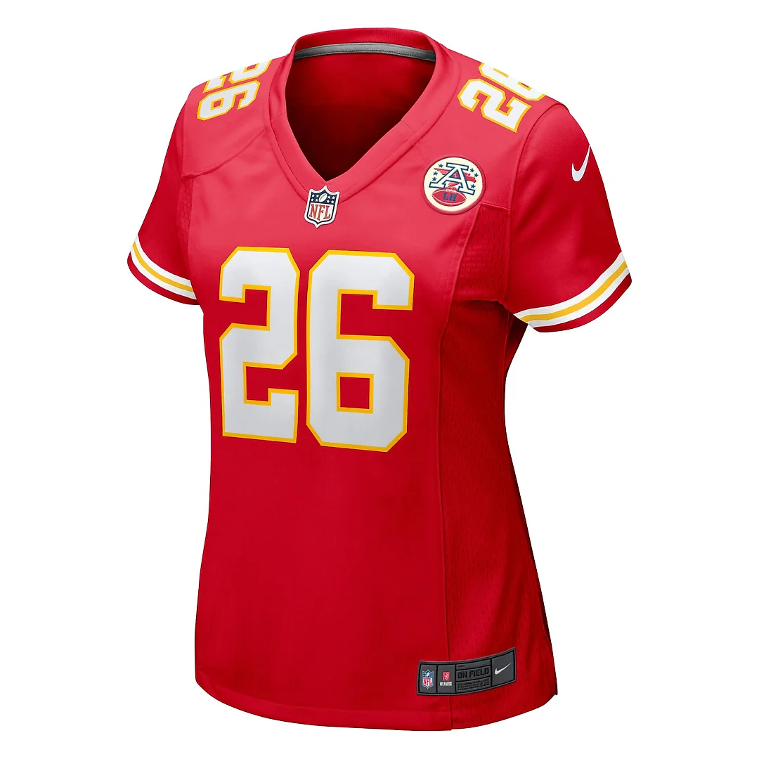 Zennovawear Deon Bush Kansas City Chiefs Women's Game Player Jersey - Red