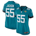 Zennovawear Dequan Jackson Jacksonville Jaguars Women's Game Jersey - Teal