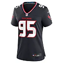 Zennovawear Derek Barnett Houston Texans Women's Team Game Jersey - Navy