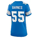 Zennovawear Derrick Barnes Detroit Lions Women's Team Game Jersey - Blue