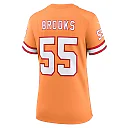 Zennovawear Derrick Brooks Tampa Bay Buccaneers Women's Throwback Game Jersey - Orange