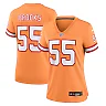 Zennovawear Derrick Brooks Tampa Bay Buccaneers Women's Throwback Game Jersey - Orange