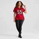 Zennovawear Derrick Brooks Tampa Bay Buccaneers Women's Game Retired Player Jersey - Red