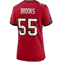 Zennovawear Derrick Brooks Tampa Bay Buccaneers Women's Game Retired Player Jersey - Red