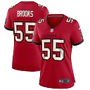 Zennovawear Derrick Brooks Tampa Bay Buccaneers Women's Game Retired Player Jersey - Red