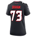 Zennovawear Derrick Graham Houston Texans Women's Team Game Jersey - Navy