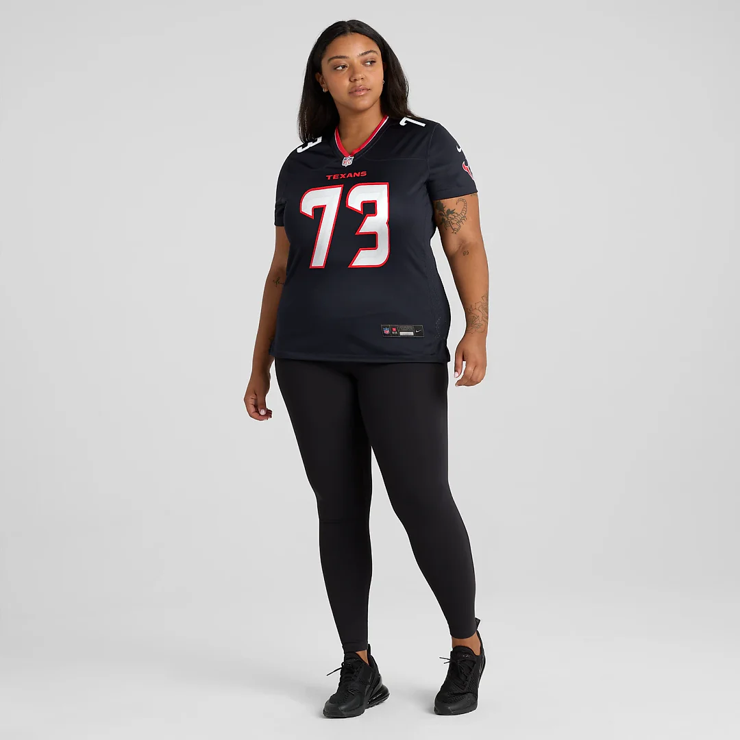 Zennovawear Derrick Graham Houston Texans Women's Team Game Jersey - Navy