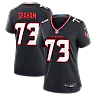 Zennovawear Derrick Graham Houston Texans Women's Team Game Jersey - Navy