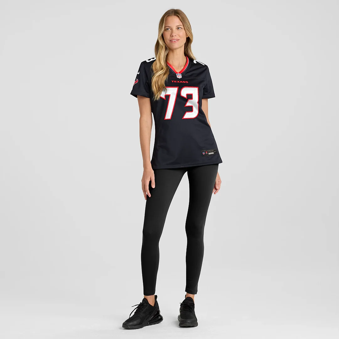Zennovawear Derrick Graham Houston Texans Women's Team Game Jersey - Navy