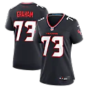 Zennovawear Derrick Graham Houston Texans Women's Team Game Jersey - Navy