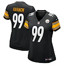Zennovawear Derrick Harmon Pittsburgh Steelers Women's Team Game Jersey - Black