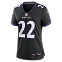 Zennovawear Derrick Henry Baltimore Ravens Women's Alternate Game Jersey - Black