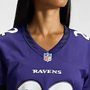 Zennovawear Derrick Henry Baltimore Ravens Women's Team Game Jersey - Purple
