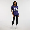 Zennovawear Derrick Henry Baltimore Ravens Women's Team Game Jersey - Purple