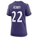 Zennovawear Derrick Henry Baltimore Ravens Women's Team Game Jersey - Purple