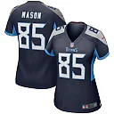 Zennovawear Derrick Mason Tennessee Titans Women's Game Retired Player Jersey - Navy