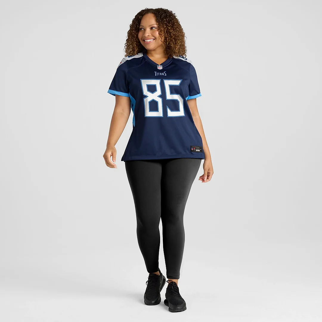 Zennovawear Derrick Mason Tennessee Titans Women's Game Retired Player Jersey - Navy